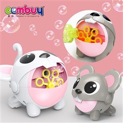 CB957718 CB957719 - Cute electric blowing machine rabbit mice soap bubble water gun